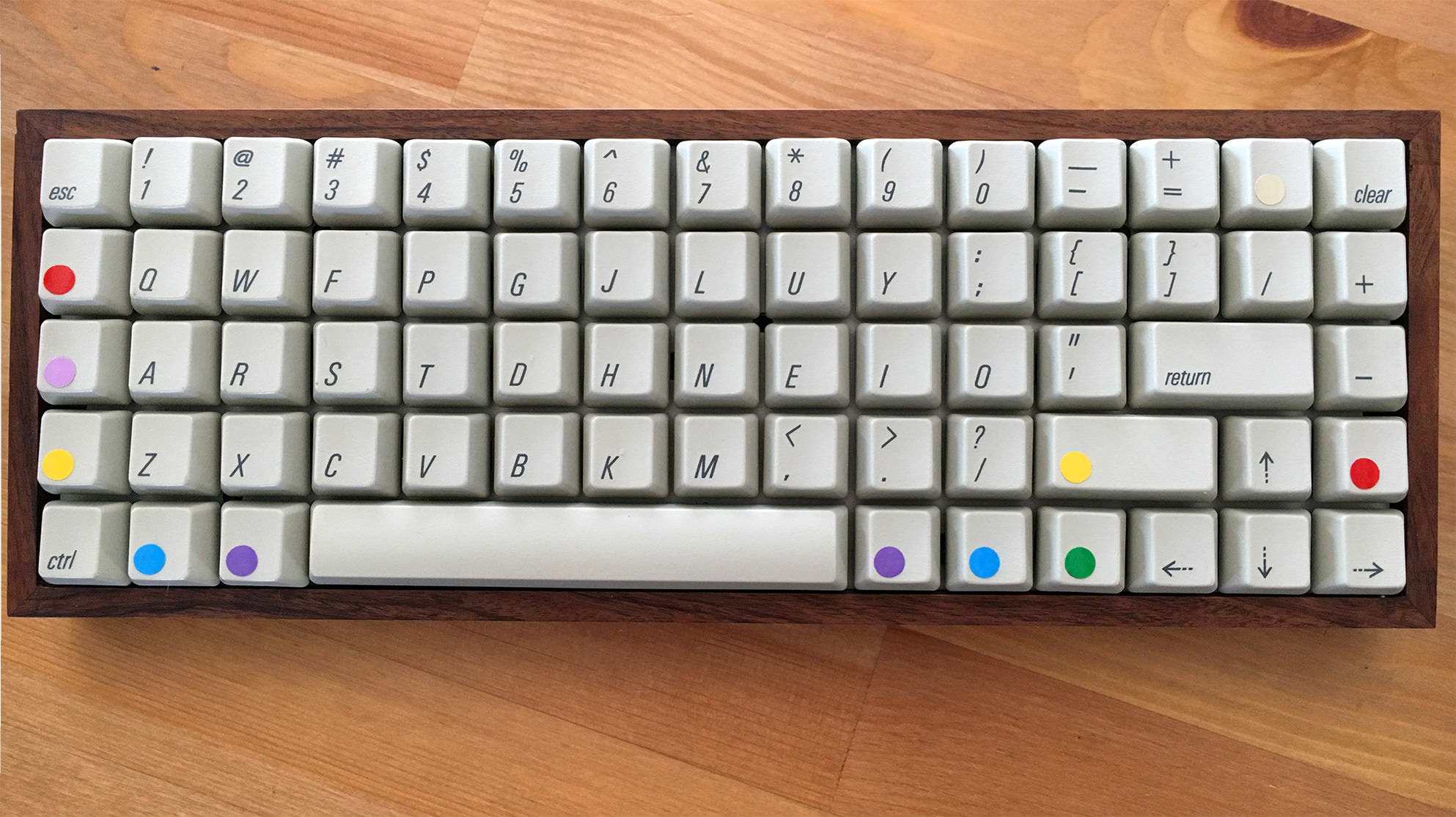 Apple Ortholinear Keyboard